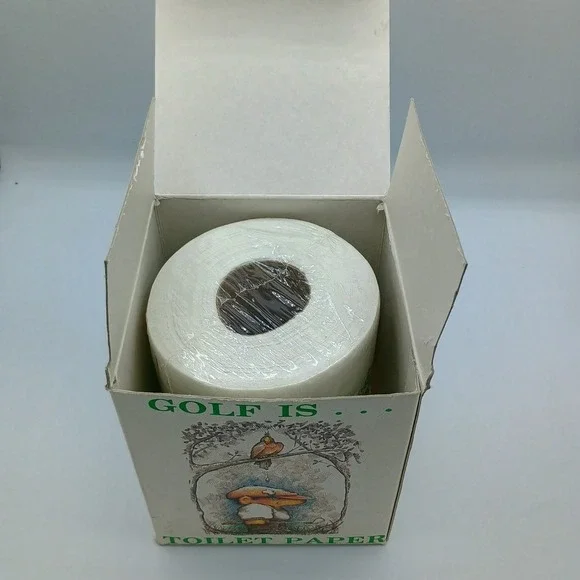 Golf Is .. Funny Golf Toilet Paper Joke Gag Gift - Picture 2 of 4